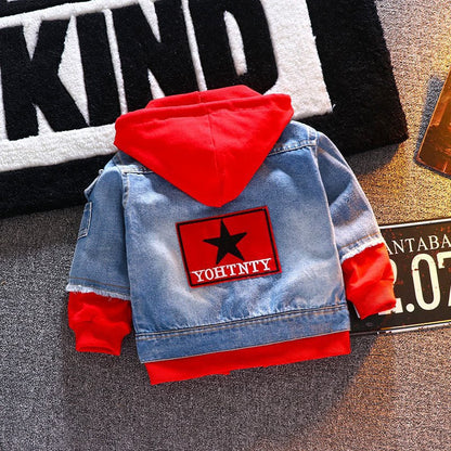 Boys Denim Jacket – Stylish Spring & Autumn Jacket for Kids