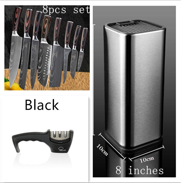 Chef Knives Kitchen Knives Cleaver and Slicing Knife Set