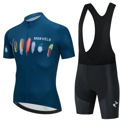 Buy Summer Short-Sleeved Cycling Jersey | Breathable Bike Sportswear