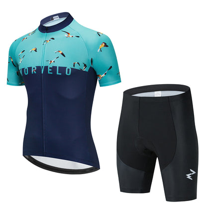 Buy Summer Short-Sleeved Cycling Jersey | Breathable Bike Sportswear