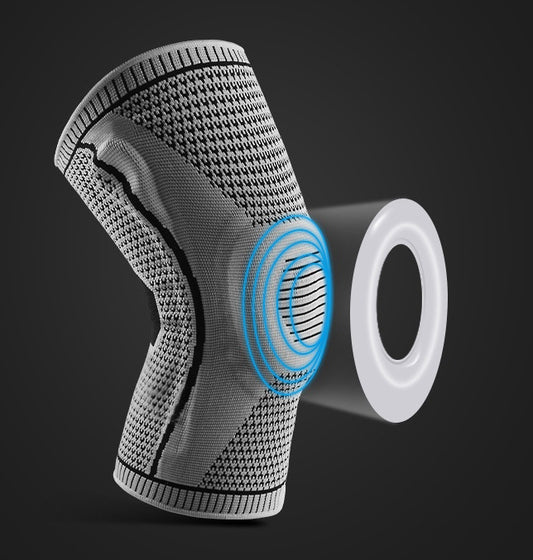 Knee Pads for Sport Silicone Spring Patella Protector Knee