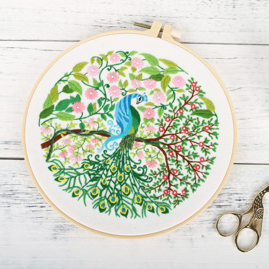 Chinese Style Needlework Suit – Hand-Embroidered Material Kit