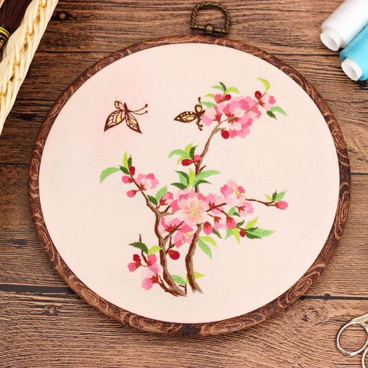 Chinese Style Needlework Suit – Hand-Embroidered Material Kit