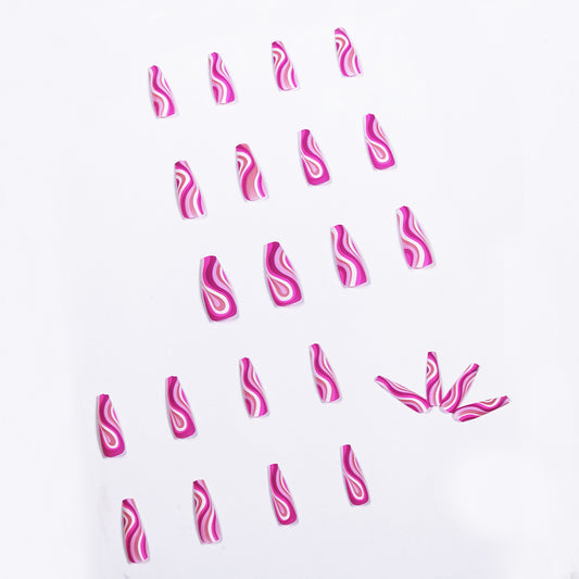 Buy Detachable Finished Fake Nails – Stylish Press-On Nail Kit