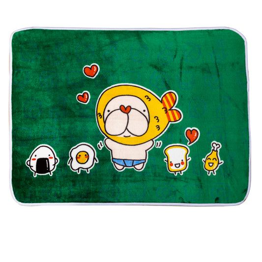 Pet Quilt Blanket Fall Winter Thick Flannel Warm Sleeping