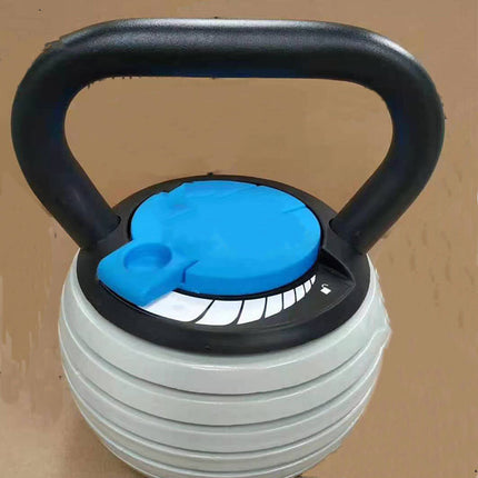 Adjustable Weight Kettlebell Customizable for Fitness Training