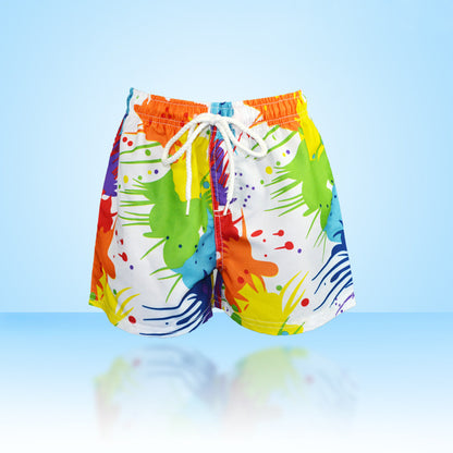 Beach Family Matching Outfits – Cotton T-Shirt & Quick Dry Shorts Set