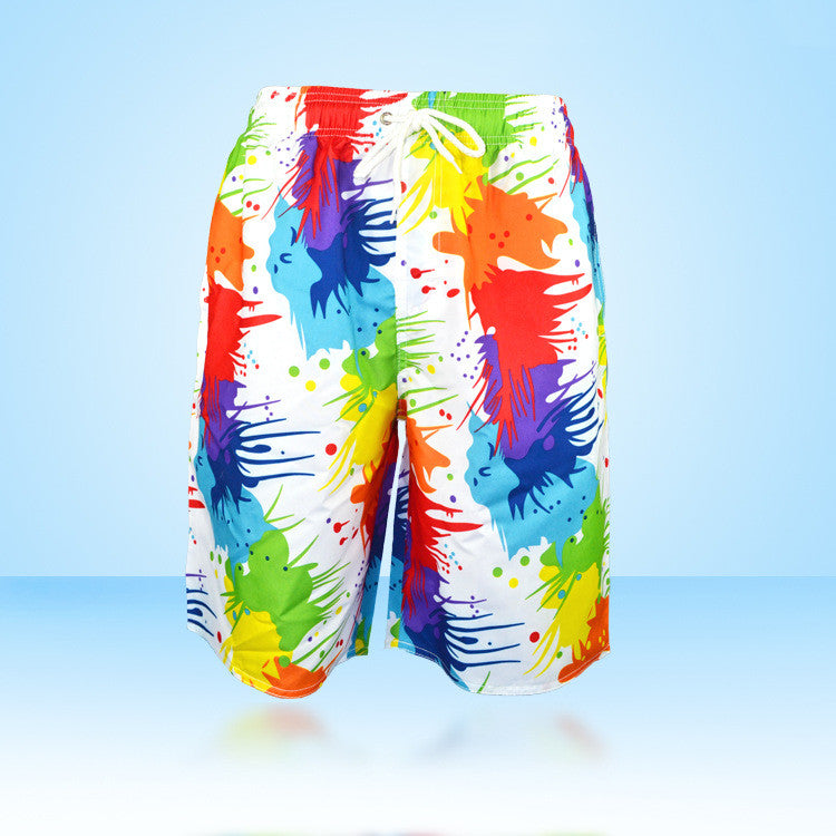 Beach Family Matching Outfits – Cotton T-Shirt & Quick Dry Shorts Set