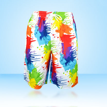 Beach Family Matching Outfits – Cotton T-Shirt & Quick Dry Shorts Set