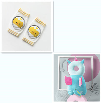 Cartoon Baby Knee & Elbow Pads Crawling Learning Protector