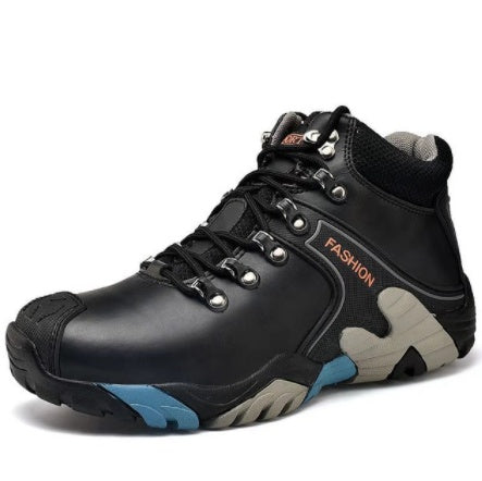 Men’s High-Top Non-Slip Outdoor Hiking Shoes Wear-Resistant