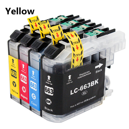 LC669BK LC665 663 Ink Cartridge for Clear and Sharp Prints