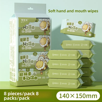 Mini Baby Wet Wipes Gentle Care for Travel Cleaning Use US