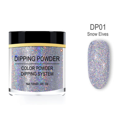 Sparkling Laser Glitter Nail Powder for Professional Nails