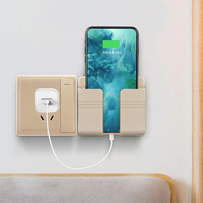 Mobile Phone Charging Storage Rack Punch-Free Sticky Box