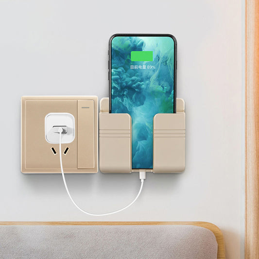 Mobile Phone Charging Storage Rack Punch-Free Sticky Box
