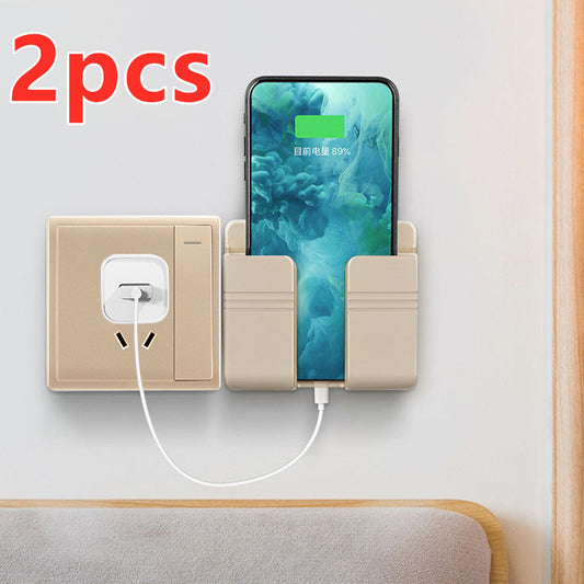 Mobile Phone Charging Storage Rack Punch-Free Sticky Box