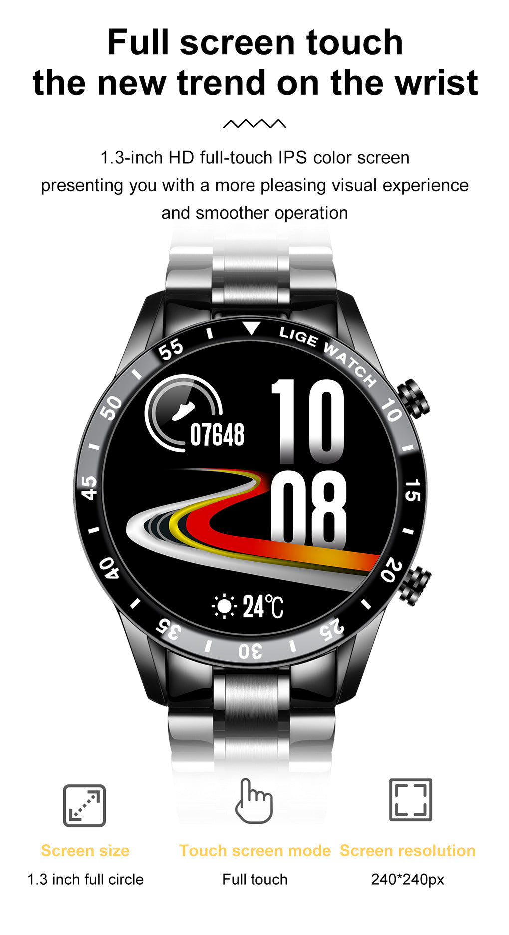 Lige New Smart Watch Upgrade Your Smart Wearable Experience