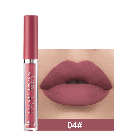 Non-Fading Matte Liquid Lipstick, Non-Stick Cup Lip Gloss