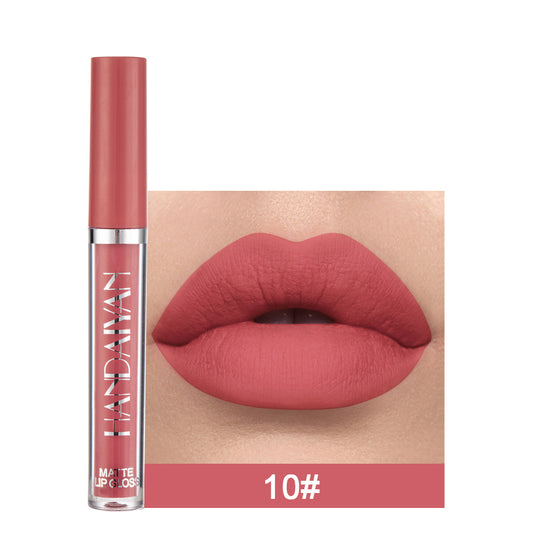Non-Fading Matte Liquid Lipstick, Non-Stick Cup Lip Gloss