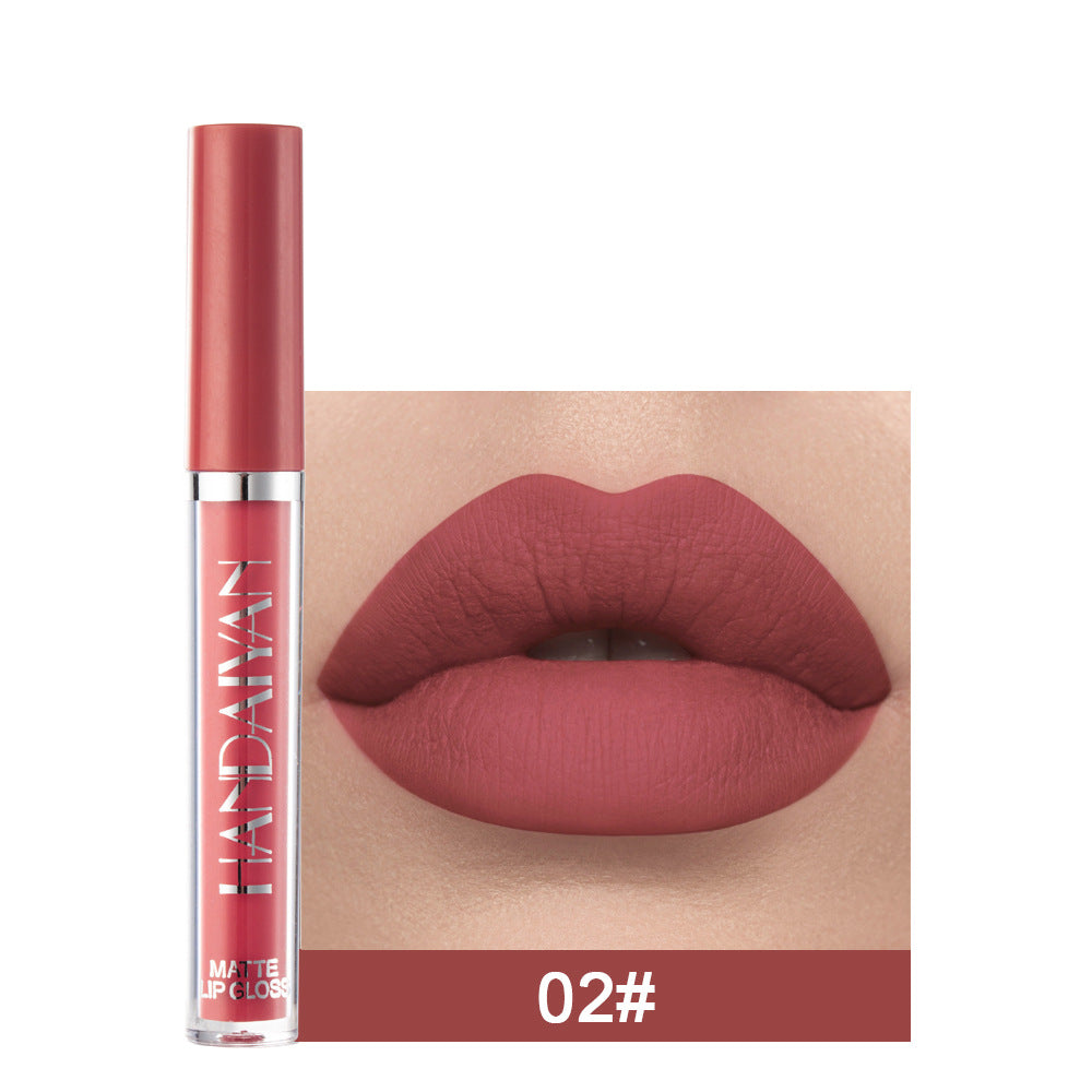 Non-Fading Matte Liquid Lipstick, Non-Stick Cup Lip Gloss