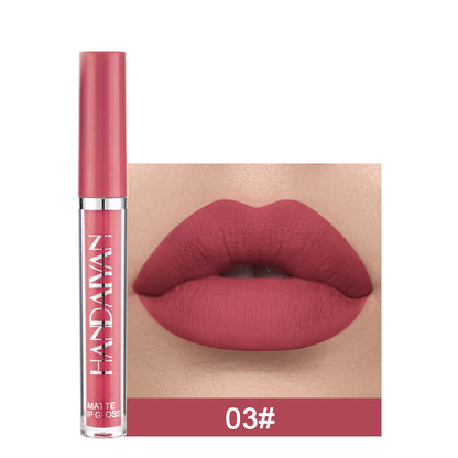 Non-Fading Matte Liquid Lipstick, Non-Stick Cup Lip Gloss