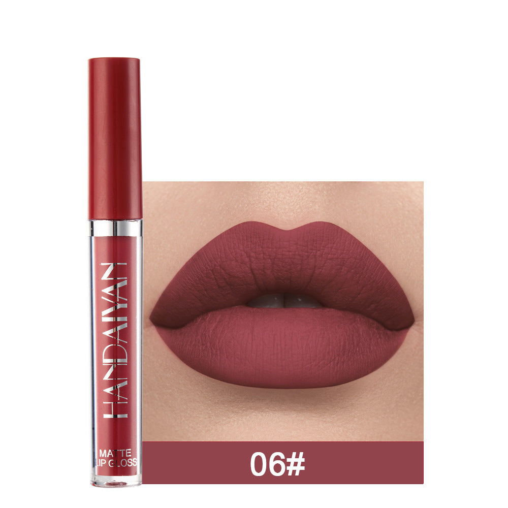 Non-Fading Matte Liquid Lipstick, Non-Stick Cup Lip Gloss