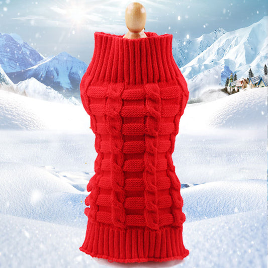 Buy Cashmere Pet Sweater – Twisted Rope Dog Winter Clothes