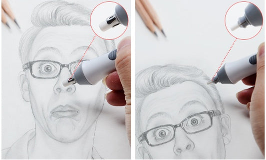 Electric Eraser for Office Supplies Clean and Precise Erasing