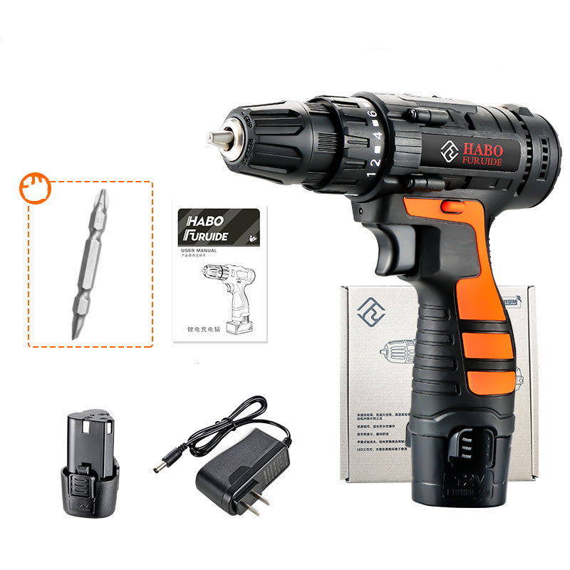 12V Electric Drill Rechargeable Multifunctional Screwdriver
