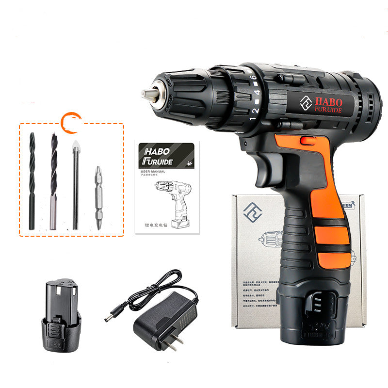 12V Electric Drill Rechargeable Multifunctional Screwdriver