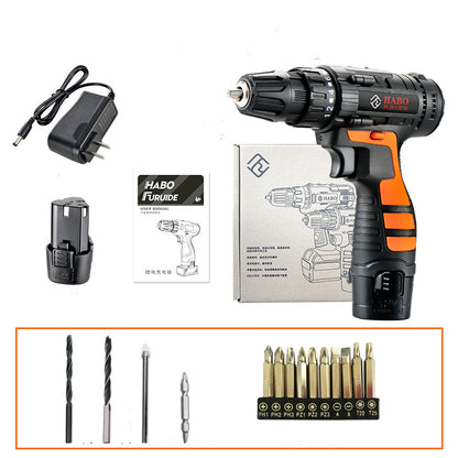 12V Electric Drill Rechargeable Multifunctional Screwdriver