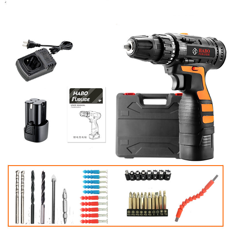 12V Electric Drill Rechargeable Multifunctional Screwdriver