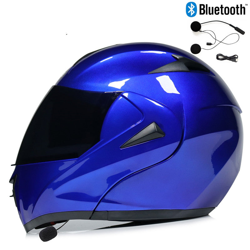 Electric Motorcycle Male Bluetooth Helmet Smart Riding Gear