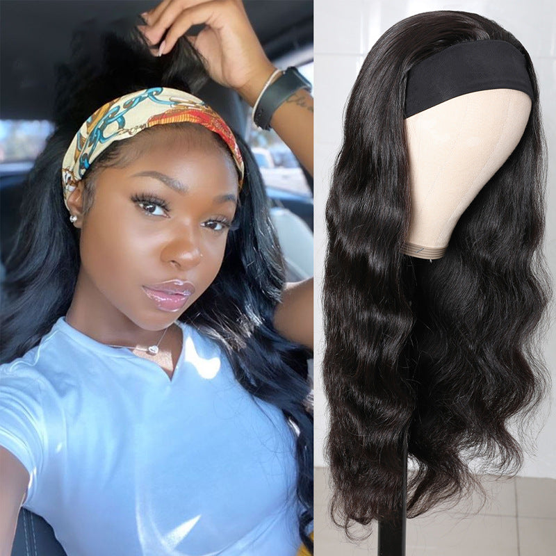 Long Curly Black Synthetic Wig – Stylish Mid-Section Curly Design
GlobalSwanky 1