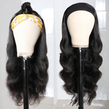 Long Curly Black Synthetic Wig – Stylish Mid-Section Curly Design