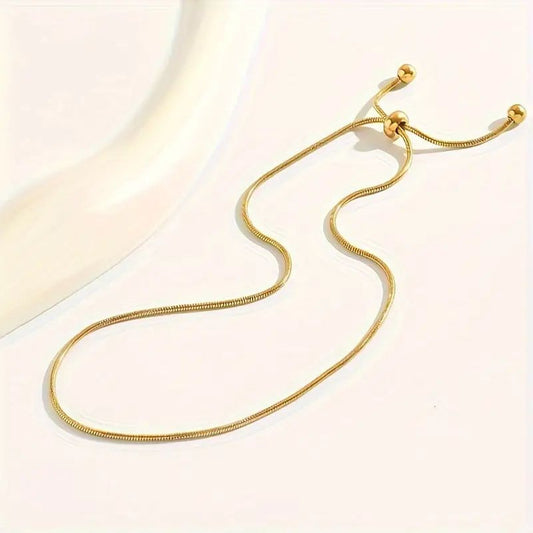 Adjustable Ball Bead Ankle Bracelet Fashion Jewelry Women