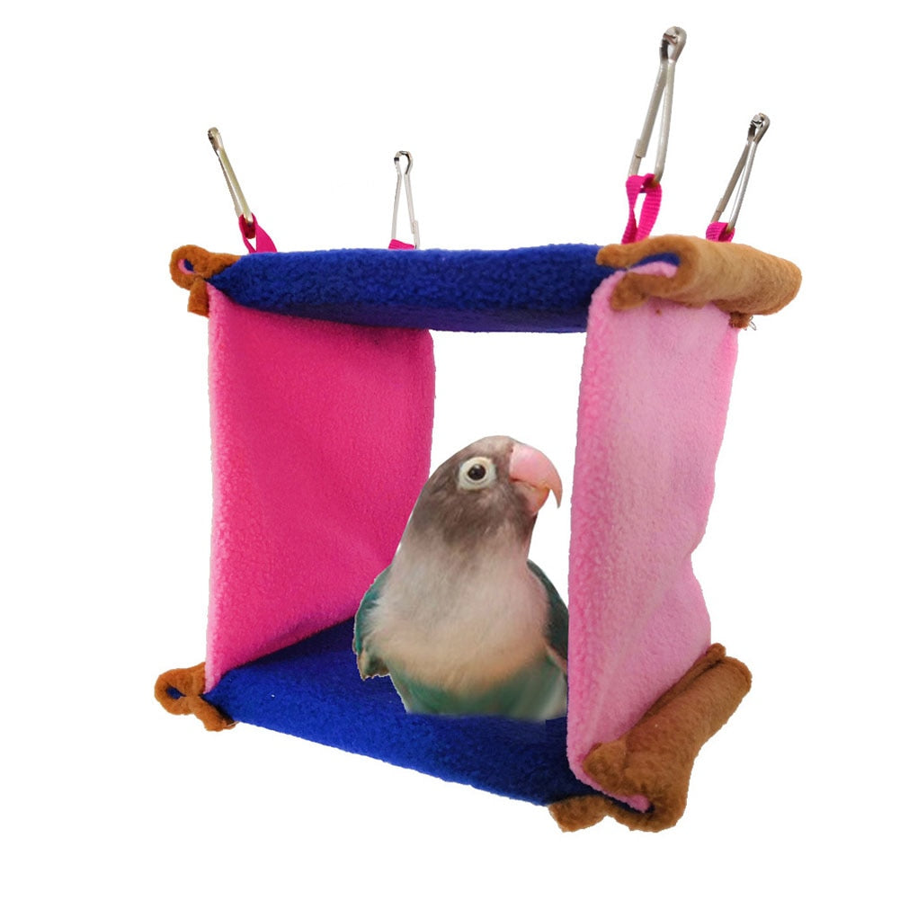 Buy Hammock Bird Nest for Parrots & Small Birds Cozy Rest Bed