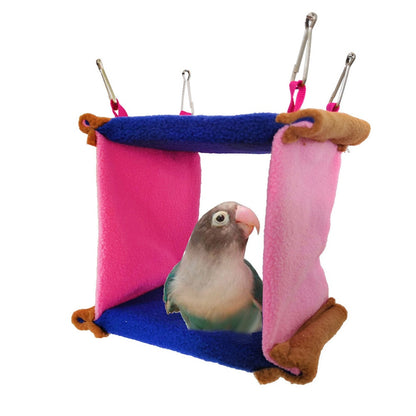 Buy Hammock Bird Nest for Parrots & Small Birds Cozy Rest Bed