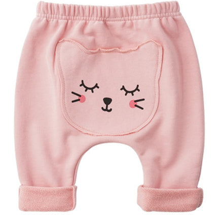 Cartoon Patch Baby Pants Soft, Comfortable & Cute Design