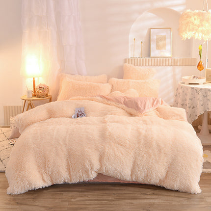 Buy Luxury Fleece Duvet Cover – Thick, Warm & Fluffy Bedding Set