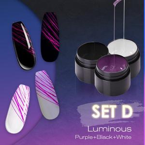 Luminous Spider Nail Gel UV Polish for Stunning Manicure
