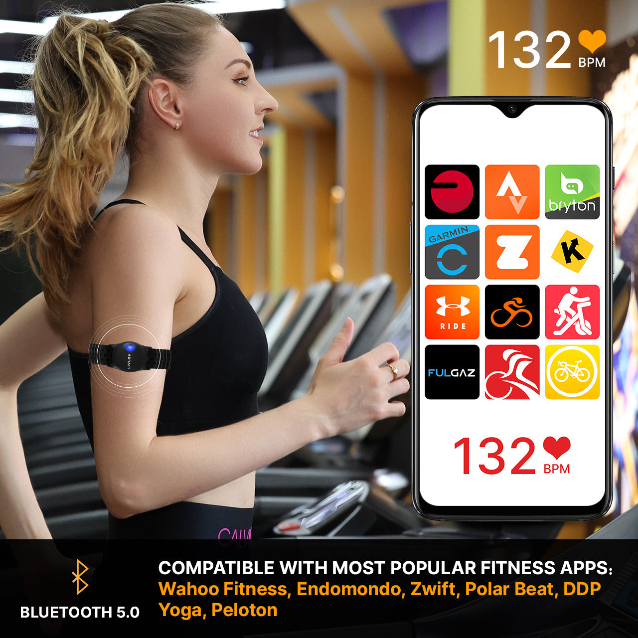 Marathon Outdoor Fitness Heart Rate Monitor – Track Your