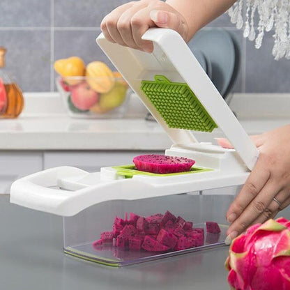 16-Piece Multifunctional Vegetable Chopper Dicer Grater Set
