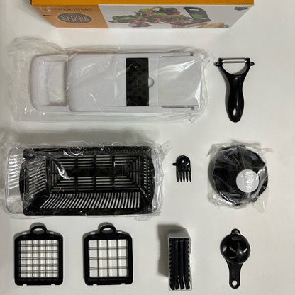 16-Piece Multifunctional Vegetable Chopper Dicer Grater Set