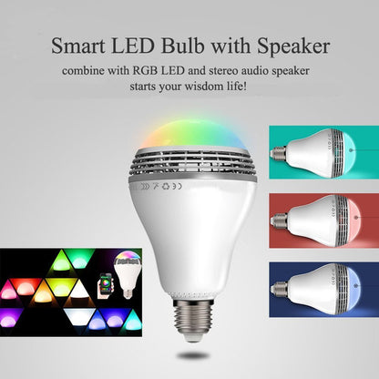 LED Smart Bluetooth Speaker E27 Bulb Light for Home Lighting