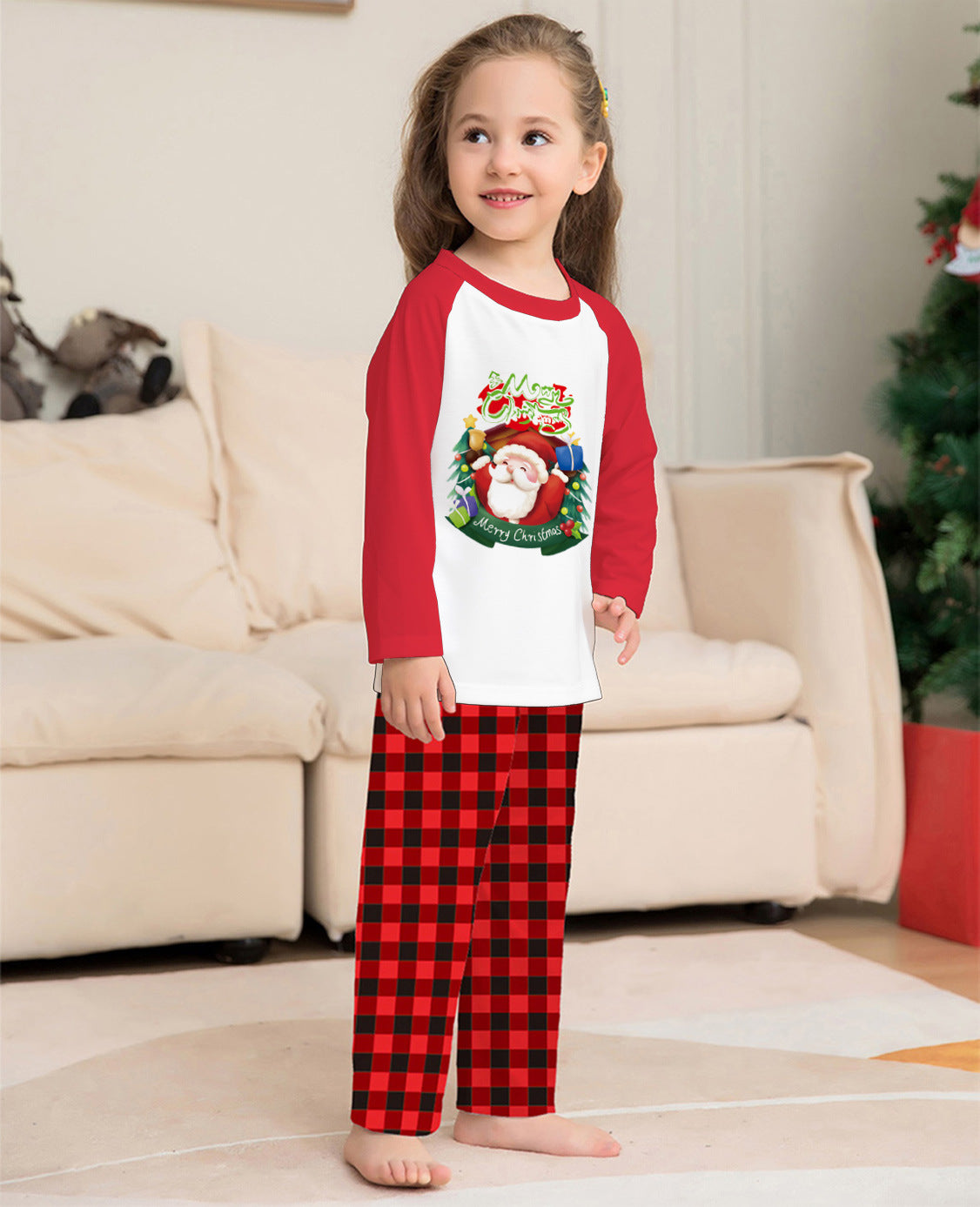 Buy Christmas Parent-Child Clothes – Matching Pajamas Set Family