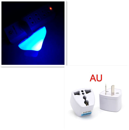 Buy LED Night Light Mushroom Lamp – Wall Socket Warm White Light