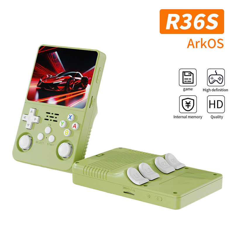 R36S Handheld Game Console with HD Screen and Smooth Play
