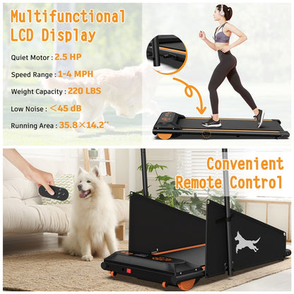 Small & Medium Dog Treadmill – Keep Pets Fit with Run & Walk